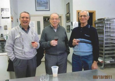 Giacinto Castrilli with friends - March 2011
